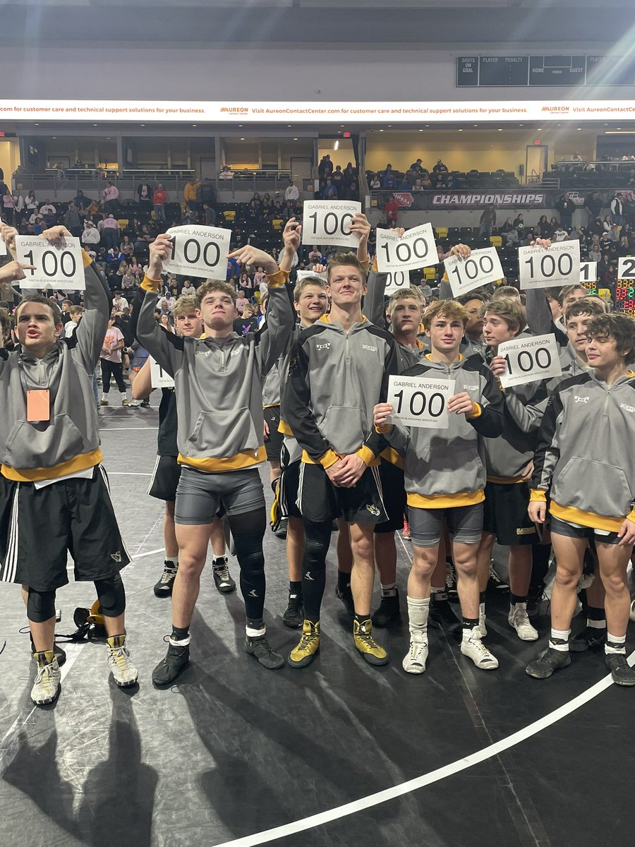<a href="/BHawk_Wrestling/">BHawk Wrestling</a> congratulations to Gabe Anderson with win 100!