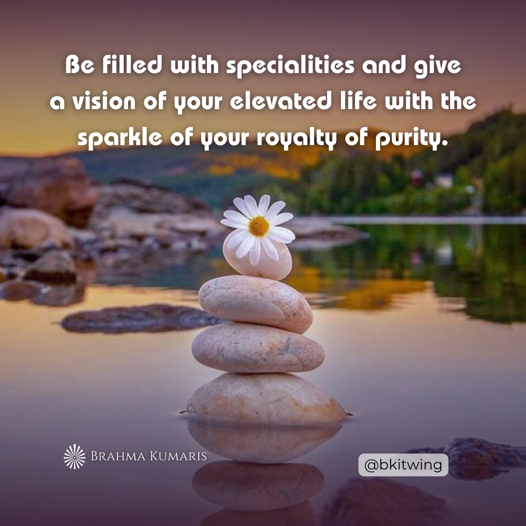 bkitwing's tweet photo. Each #soul is on a #unique #journey. #Accept yourself, your uniqueness and your #specialities and let your #thoughts , words and actions radiate the #purity and #royalty from within. Embody your uniqueness and illuminate the world with the light within.
#bkitwing #brahmakumaris https://t.co/7LvteJ4gnR
