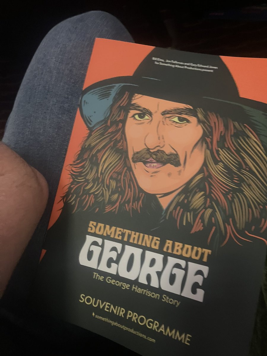Absolutely brilliant performance tonight of #somethingaboutgeorge at @FloralPavilion 

✨ Congratulations to @DanielTayloresq @BillElms @SomeAboutProds  and all involved! ✨