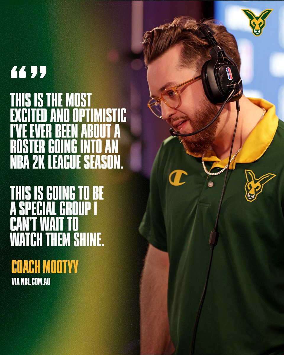 .<a href="/Mootyy2K/">Mitchell “Mootyy” Franklin</a> believes his squad for Season 7 of the <a href="/NBA2KLeague/">NBA 2K League</a> will be "special" 🤩 

More: bit.ly/492EDFC