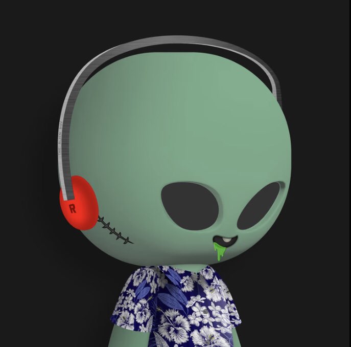 OfficialHood236's tweet photo. Finally got my first OG  @thealienboy. Cant wait to join the whole @TAB_ARMY_GFC in @GalaxyFight_NFT and @niftyisland! https://t.co/VrBGVkKTlS
