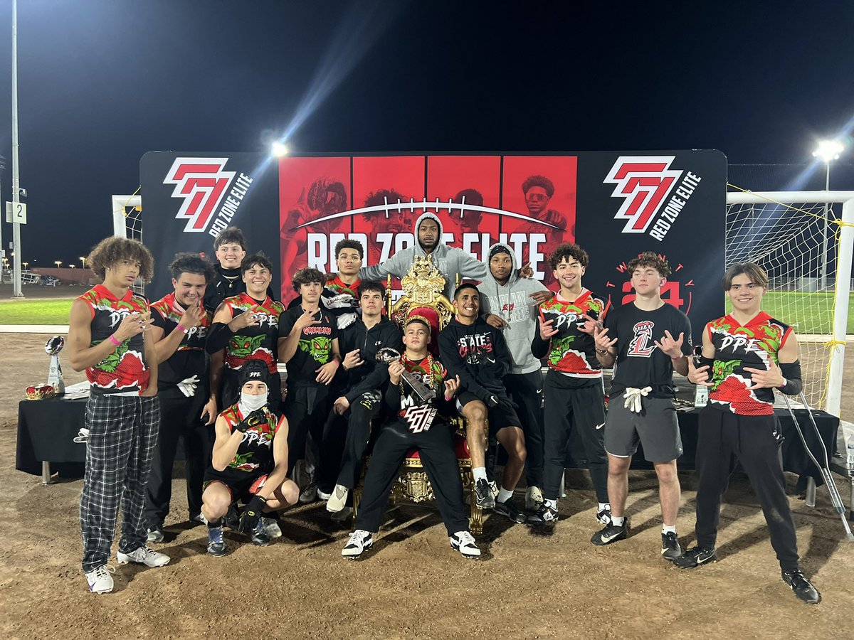 _elimanzanares's tweet image. RZE 2024 Super Bowl  7v7 Classic Mens PRO AM 7 Champions… 2 OT GAME WINNER TO @DevinMurphy13_ ‼️ #DPE #DatPart #MVP @RedZone7v7Elite @Elev8QBacademy @elev8academy @QBHitList @CSAPrepStar @JDX_3X