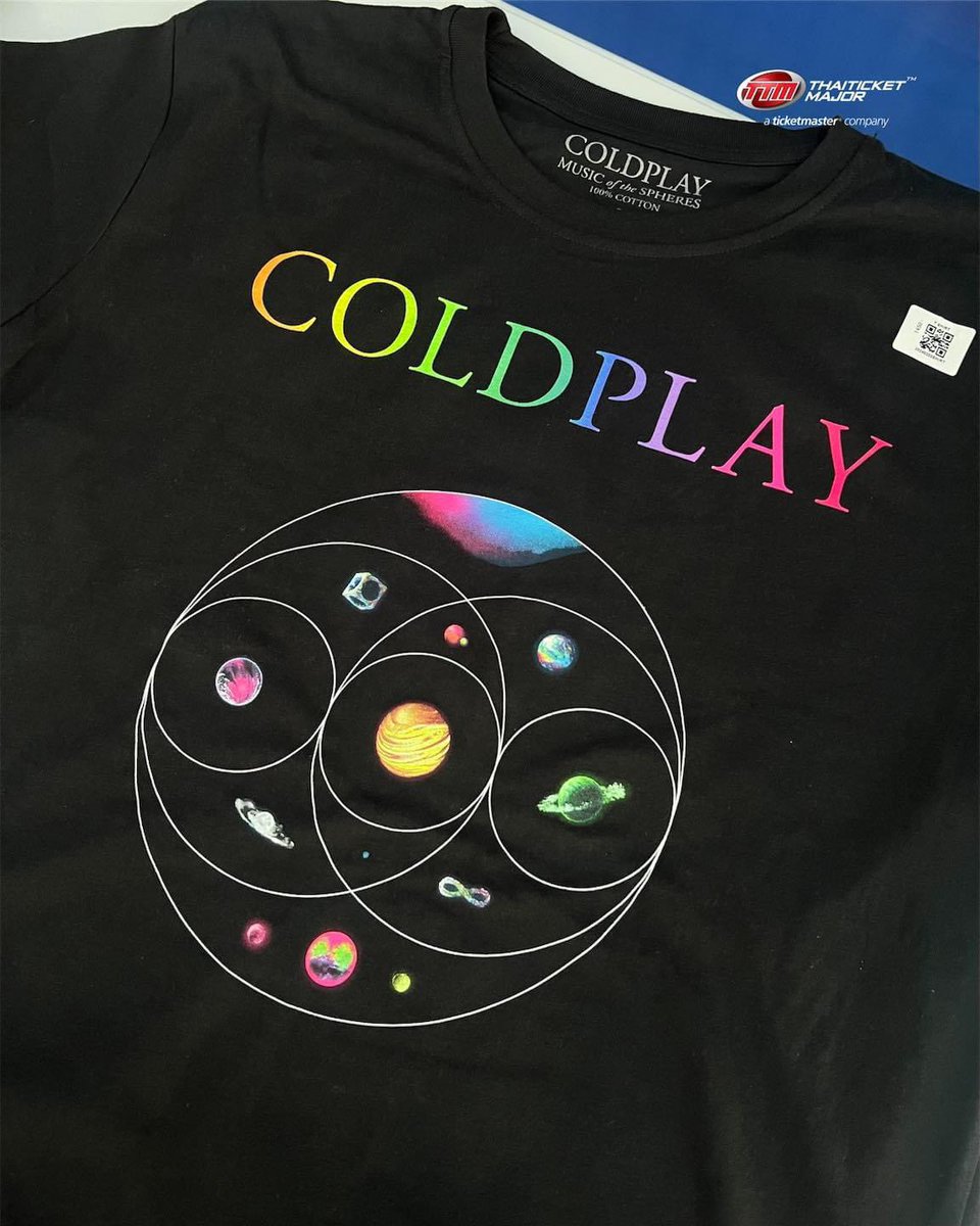 ThreeShoo's tweet photo. ✨OFFICIAL MERCH COLDPLAY✨

เสื้อ Coldplay
     - ไ���ส์ M  อก 38-40 นิ้ว
     - ไซส์ 2XL อก 46-48 นิ้ว 
1590 ส่งฟรี สนใจ dm ค่ะ

#coldplayliveinbangkok 
#coldplayliveinbkk #coldplayinbangkok #coldplay #coldplayinbkk https://t.co/YBaRs7q6YH