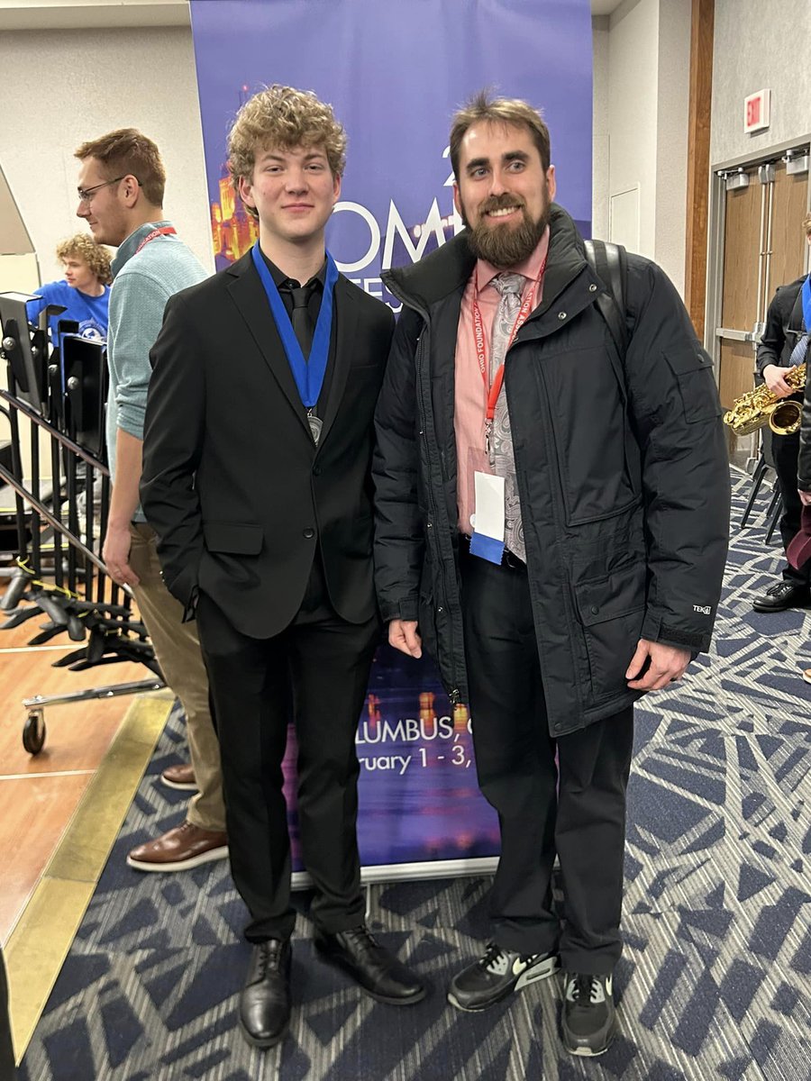 BBPO_Brunswick's tweet photo. Congratulations to Sam Haskell on a terrific performance with the OMEA All State Jazz Ensemble! Selected from 1200 state applicants, Sam was one of only 17 selected students! Your band family is proud of you! Way to represent Brunswick! #omeapdc https://t.co/vcCYeqsHgN