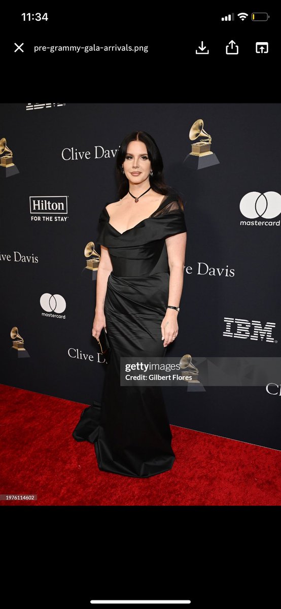 honeymounz's tweet photo. Lana Del Rey tonight at Clive Davis’ Grammy Gala… SHE SLAYED https://t.co/GQhgrOxLRB