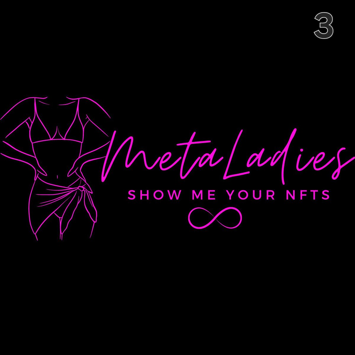 MetaLadies_'s tweet photo. Calling all followers! Your input matters! We're choosing a logo for new merchandise, and I want YOUR opinion. Swipe through the options in the thread and reply with the number of your favorite. Let's create something awesome together!  #MerchandiseVote #LogoPoll #CommunityChoice https://t.co/dctIxr140K