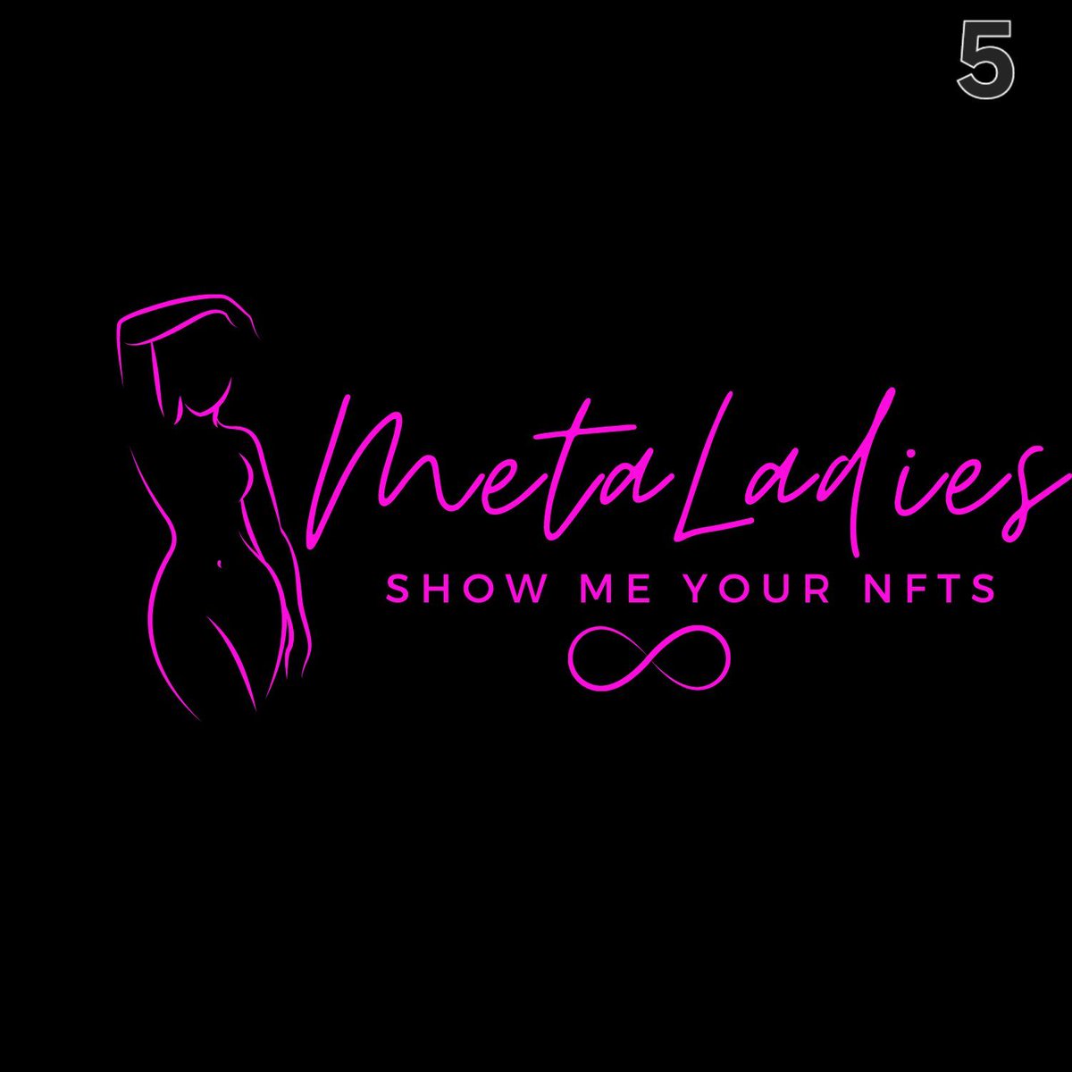 MetaLadies_'s tweet photo. Calling all followers! Your input matters! We're choosing a logo for new merchandise, and I want YOUR opinion. Swipe through the options in the thread and reply with the number of your favorite. Let's create something awesome together!  #MerchandiseVote #LogoPoll #CommunityChoice https://t.co/dctIxr140K