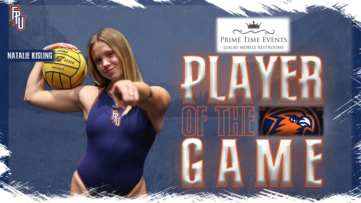🤽‍♂️ | Natalie Kissling Scores 3 times and Assists on two other goals in FPU's demonstrative win at UC Merced.

Kissling is the Primetime Events Player of the Game!

#TeamFPU | #BacktheBirds