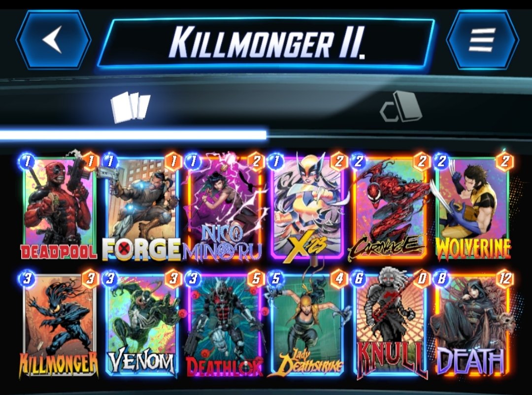 FergutzRomulo's tweet photo. #SnapDeck
🐆 Killmonger
@MARVELSNAP https://t.co/tZfqoXlmOg