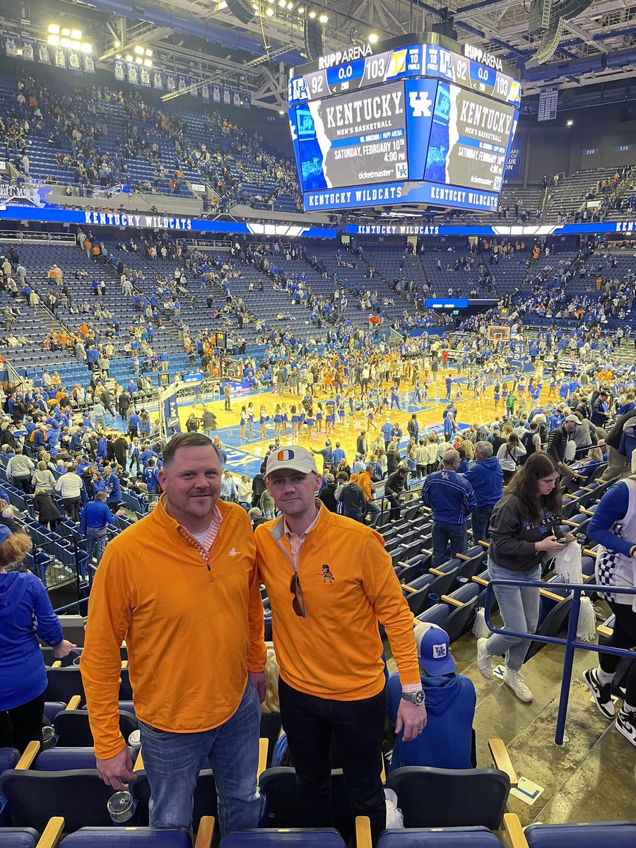 RobertCortner's tweet image. A Big Orange W in the Bluegrass! #VolHoops #INAM