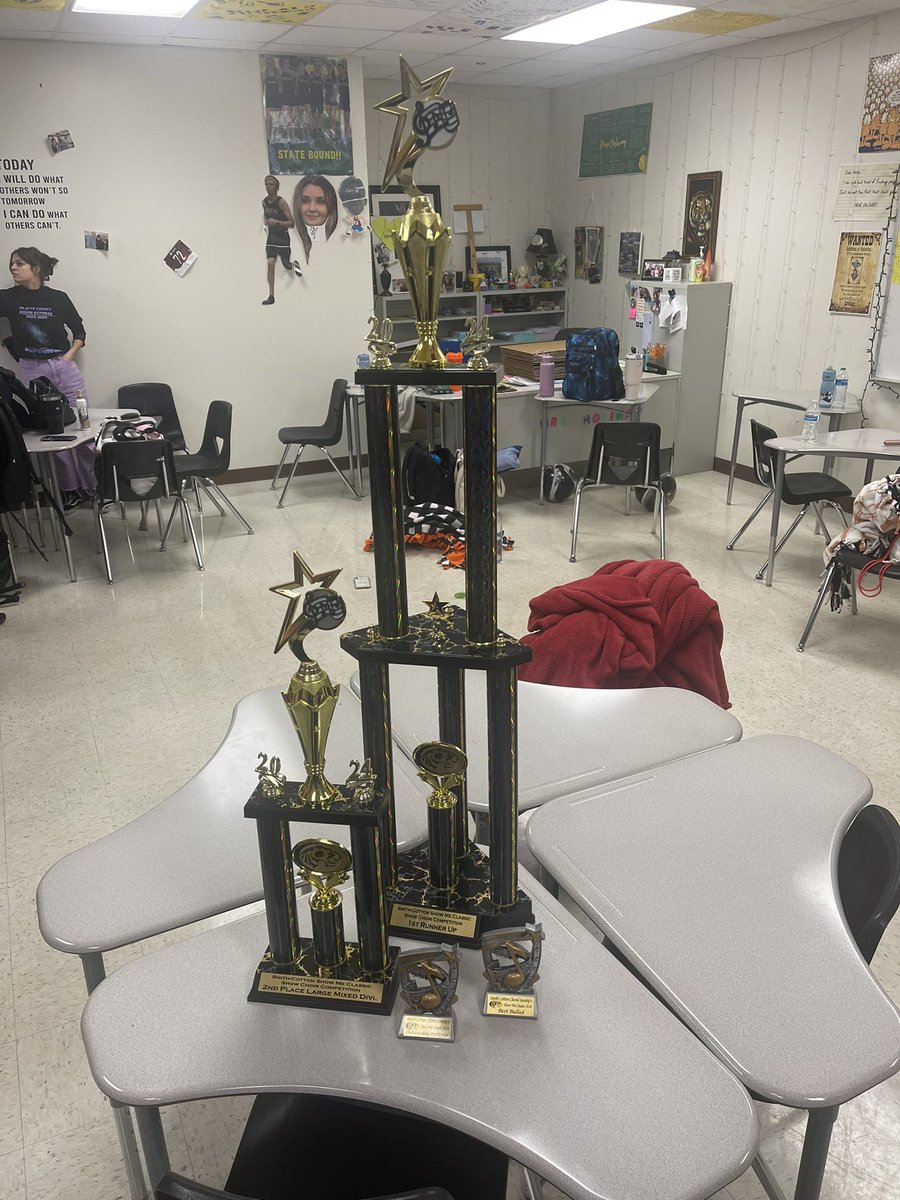 Great day at Smith-Cotton HS.
Outstanding performer-Kenidy Brisco
Best Ballad
2nd place 5A
1st Runner-Up overall

Outstanding performances for Sound Elegance and the newest group Sound Explosion.