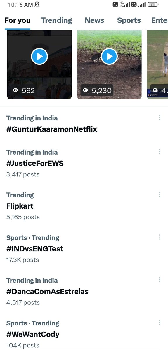 ये है हमारी एकता की ताकत मात्र 15 मिनट में ही ट्रेंडिंग में आ गए है। #JusticeForEWS