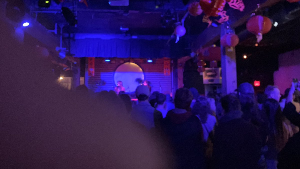 Wow, ⁦@FortuneSound⁩ is rammed for ⁦@604Records⁩ artist ⁦@voxrea⁩ !!