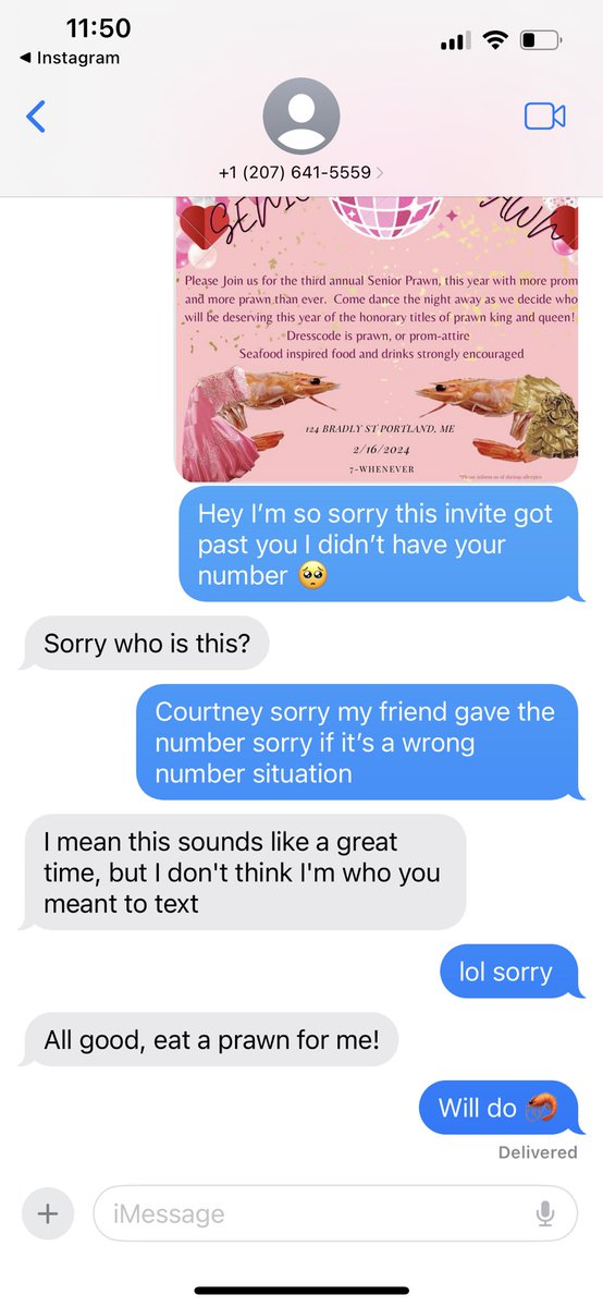 CKaslow's tweet photo. The most beautiful wrong number I’ve ever had https://t.co/apeZ7rtKJc