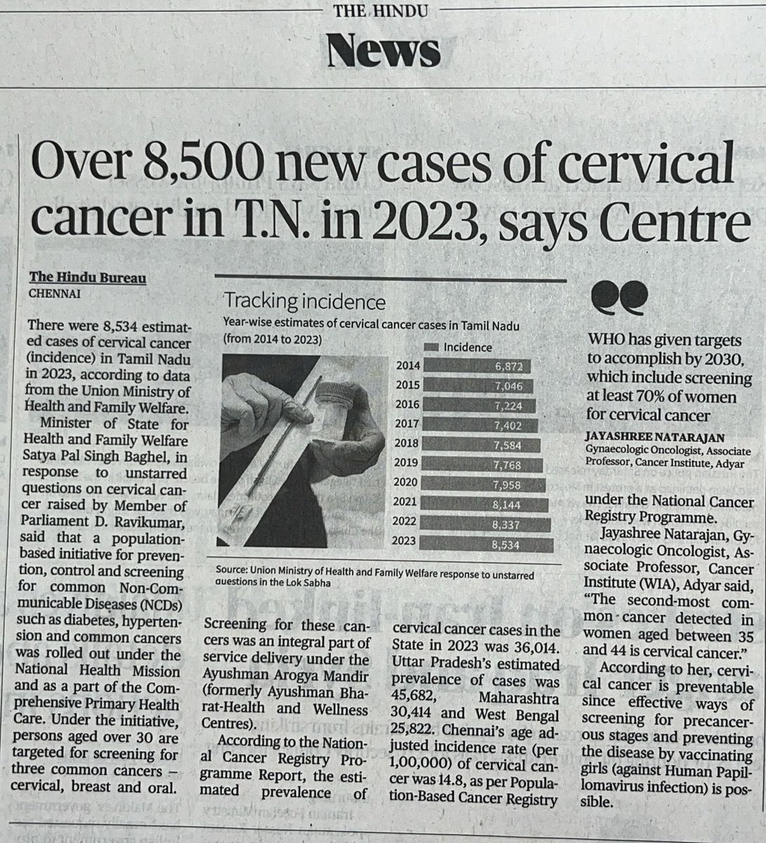 If the starlet is on X and if she is reading… Cervical cancer is preventable and persons really die due to that Hope this news reaches its not a PR exercise these are real lives