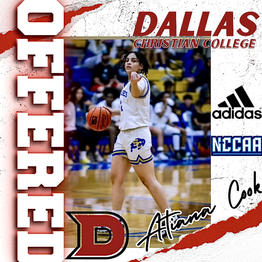 I am so excited and happy to announce that I have officially received an offer from  <a href="/DCCWBB/">Dallas Christian College WBB</a> and <a href="/Coach_G02/">Joel Garcia</a>… <a href="/scladybuffhoops/">Samuel Clemens Girls Basketball</a> <a href="/hoopymac10/">Coach Mac</a>