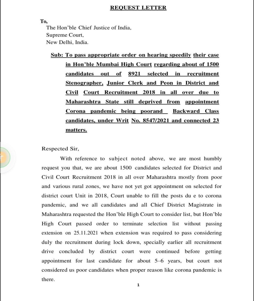 sonalis70671816's tweet photo. #maharashtra_districtcourtrecruitment2018_needjustice
@devendra4maha
@mieknathshinde
@draupadi_murmu7
@PMOIndia
@D_Y_Chandrachud
@maha_governor
@Dev_Fadnavis
#Maharashtra
@ANI
#devendra4maha
#mieknathshinde
#draupadi_murmu7
#PMOIndia
#D_Y_Chandrachud
#maha_governor
#Dev_Fadnavis https://t.co/TvqR4Q1rNm