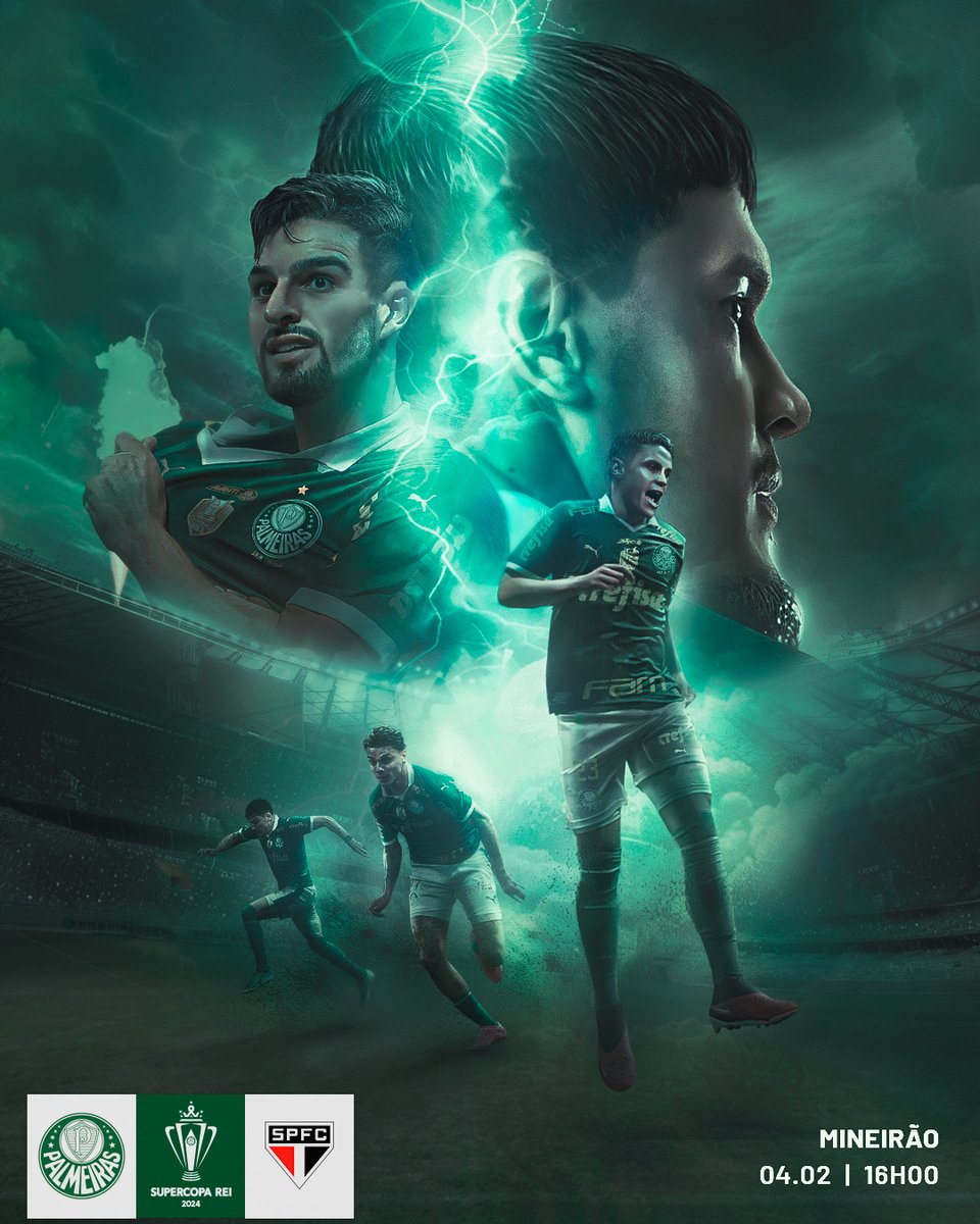 Palmeiras's tweet photo. MAIS UMA VEZ, TODOS OS CAMINHOS NOS LEVAM AO MINEIRÃO! HOJE É DIA DE CANTAR E VIBRAR PELAS NOSSAS CORES! HOJE É DIA DE DECISÃO! HOJE É 𝐃𝐈𝐀 𝐃𝐄 𝐏𝐀𝐋𝐌𝐄𝐈𝐑𝐀𝐒! 💚🤍

#AvantiPalestra #PALxSAO
#JuntosNaSupercopa https://t.co/pIIxsun4At