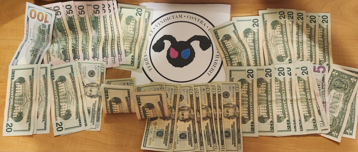 "No USD"

We have nearly $9,000 in cash assets alone - here's around 1/9th of that.