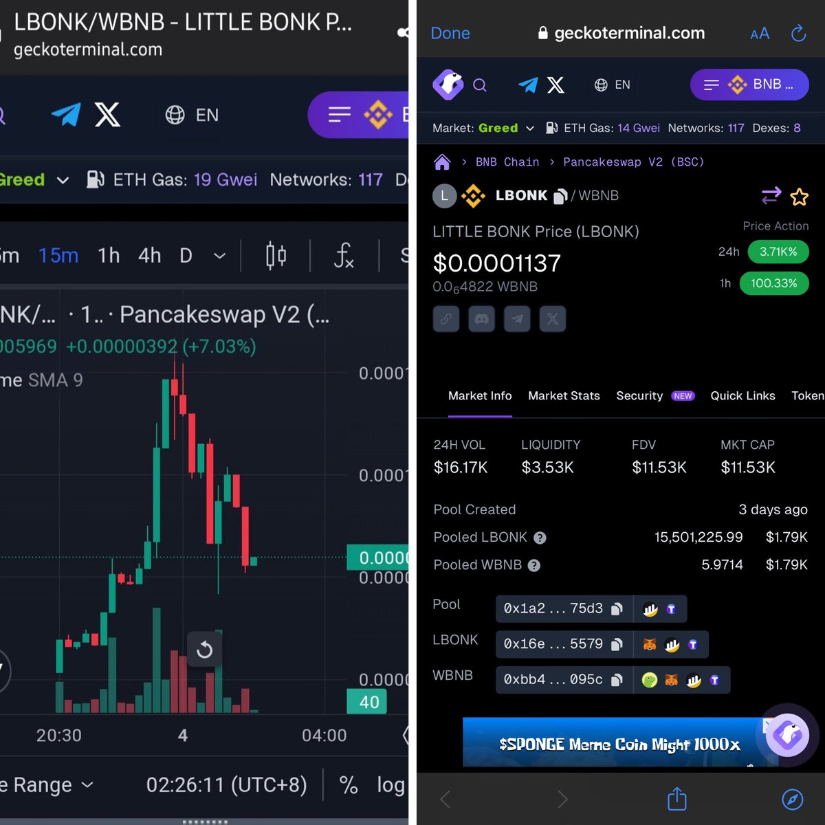 cryptonataliaa's tweet photo. You are now 100% up when you bought during my call. 🍾 Next stop? $0.001. The team will burn #LBONK in few hours. 🎉
More calls and listings are coming 🚀.
Telegram: 👉 https://t.co/ySMZQLKYSh
#Binance #CMC #Coingeck #BSCGemsAlert https://t.co/P87FH3ZrB7