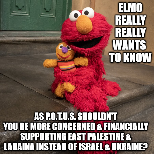FrankDamage's tweet photo. @POTUS You sure took your time on this one ALL AMERICANS SEE WHAT YOUR PRIORITIES REALLY ARE (Wealthy 1%, Israel, Ukraine, OPEN BORDERS to keep wages LOW) Maybe you can keep all that $$$ &amp; the SocSec surplus you &amp; your corrupt D.C. despots are stealing to send to your first love, Israel https://t.co/NjbhADtvZh