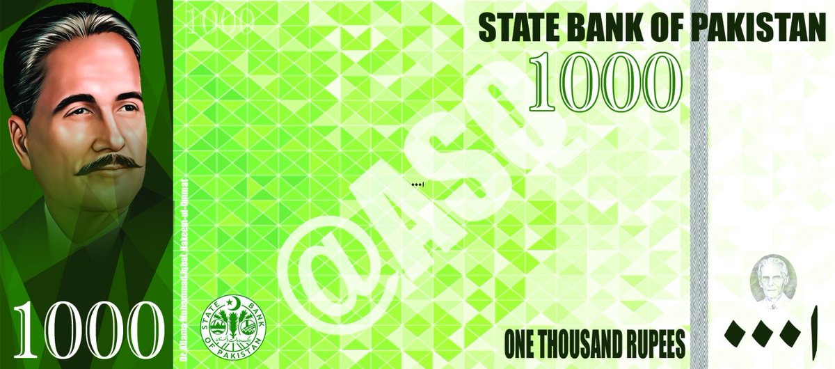 a_samad_qureshi's tweet image. Excited to share my design for Pakistan&apos;s new currency notes. Honored to contribute to the initiative by @StateBank_Pak . Together, let&apos;s secure the nation&apos;s financial integrity. #CurrencyDesign #Pakistan
