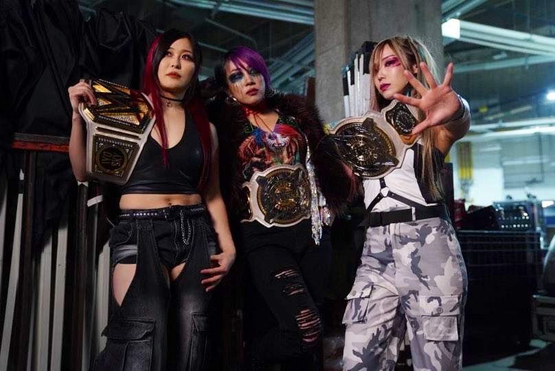 ClassicChrisLee's tweet photo. The Plan since 2017.......
๐คก๐ฟโ๏ธ๐ดโโ ๏ธ๐โ๏ธ
#TheEmpire
@WWEAsuka
@Iyo_SkyWWE
@KAIRI_official
#DamageCTRL
#NoOneIsReady https://t.co/NifaZMCrDU