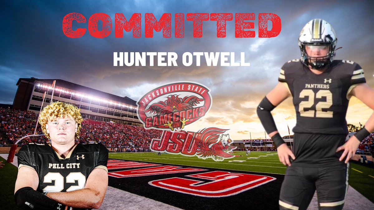 HunterOtwell's tweet photo. I am 100% committed to @JaxStateFB 
@PropstRush @nickbgentry @c_upshaw_41 @TheJustinAlbert @coach_willgreen https://t.co/6FZTrjzJpB