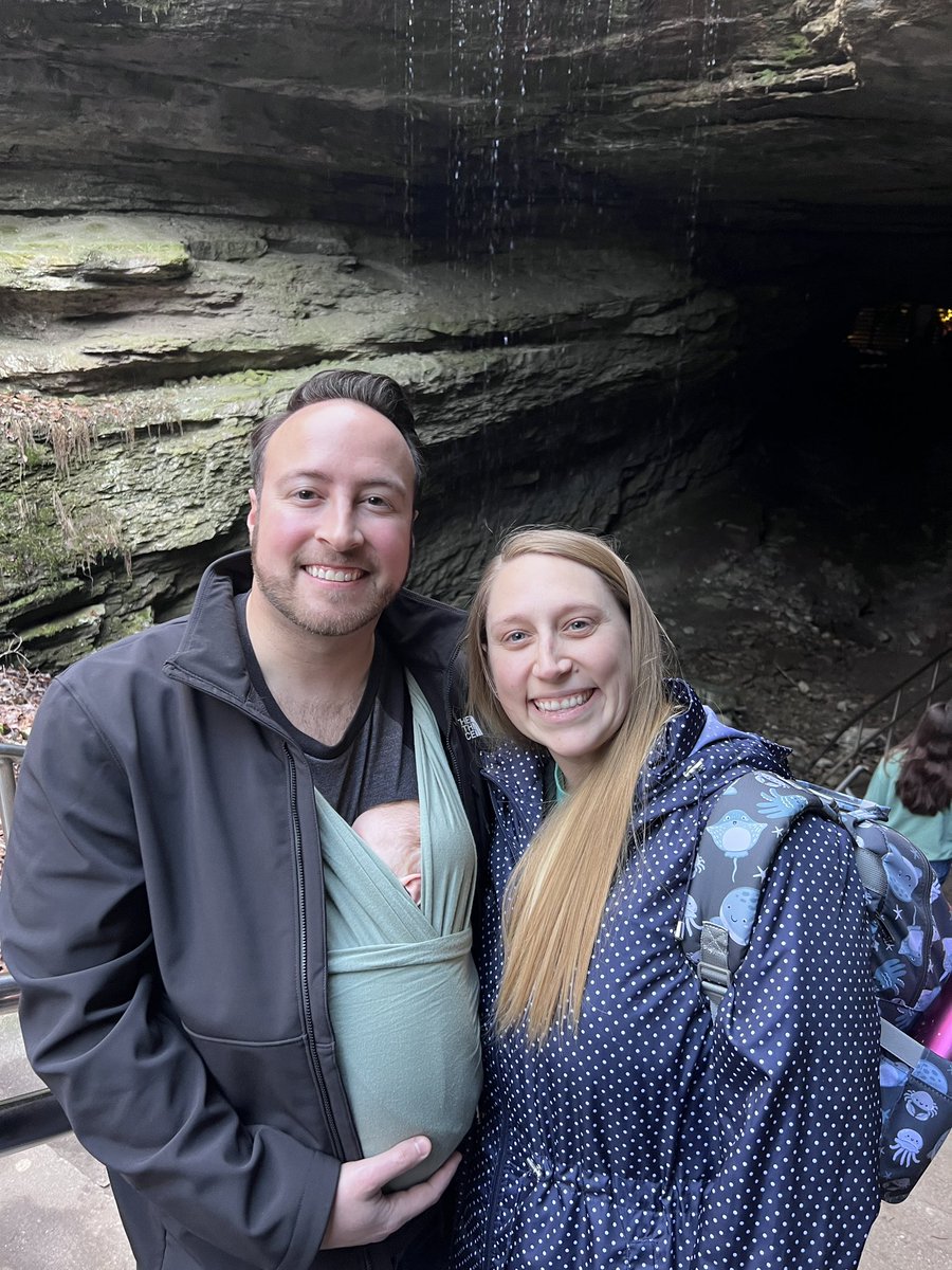 CMatthewsOnAir's tweet photo. Baby girl’s first @NatlParkService 🦇 Cried through the first 10 minutes and slept through the rest. https://t.co/uQbajaF5Hh