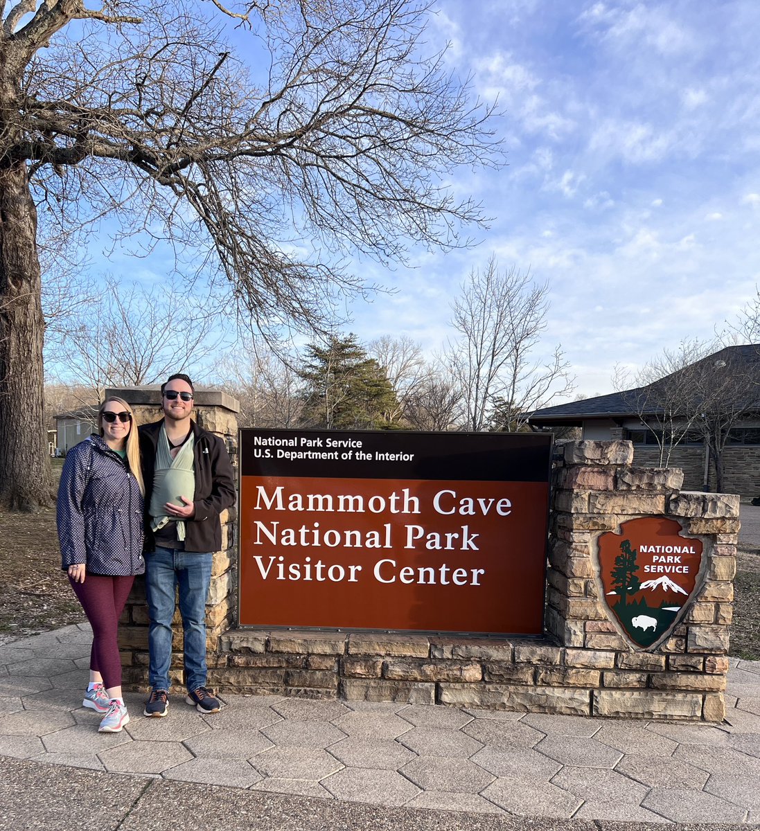 CMatthewsOnAir's tweet photo. Baby girl’s first @NatlParkService 🦇 Cried through the first 10 minutes and slept through the rest. https://t.co/uQbajaF5Hh