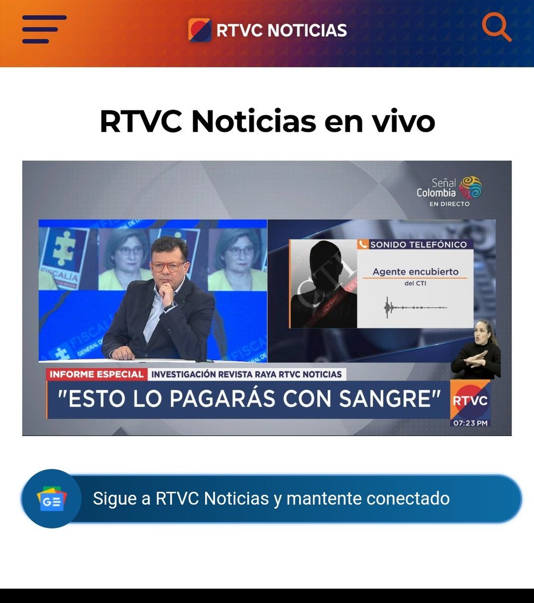 Marce Portilla, El Nichito♥️ (@nometiente2) on Twitter photo Acaba de terminar el especial de <a href="/RTVCnoticias/">RTVC Noticias</a> y <a href="/revistaRAYA/">Revista RAYA</a> frente a la investigación que involucra en GRAVES SEÑALAMIENTOS a Martha Mancera.
¿Qué va a hacer la <a href="/CorteSupremaJ/">Corte Suprema de Justicia</a>? ¿Seguir validando una justicia mafiosa? De no elegir a la nueva Fiscal, sería un claro mensaje de Acaba de terminar el especial de <a href="/RTVCnoticias/">RTVC Noticias</a> y <a href="/revistaRAYA/">Revista RAYA</a> frente a la investigación que involucra en GRAVES SEÑALAMIENTOS a Martha Mancera.
¿Qué va a hacer la <a href="/CorteSupremaJ/">Corte Suprema de Justicia</a>? ¿Seguir validando una justicia mafiosa? De no elegir a la nueva Fiscal, sería un claro mensaje de