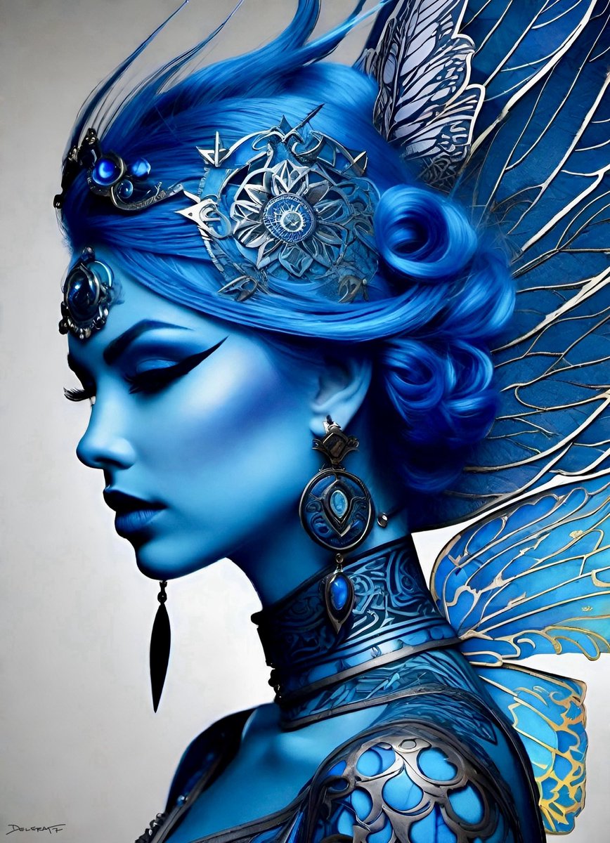 Delerat7's tweet photo. QT your Blue Art 💙

#AiArt #AIArtwork #AIArtistCommunity #AI美女 #ai #aiartcommunity #scifiart #fantasyart #surreal https://t.co/AHzhxWDfoW