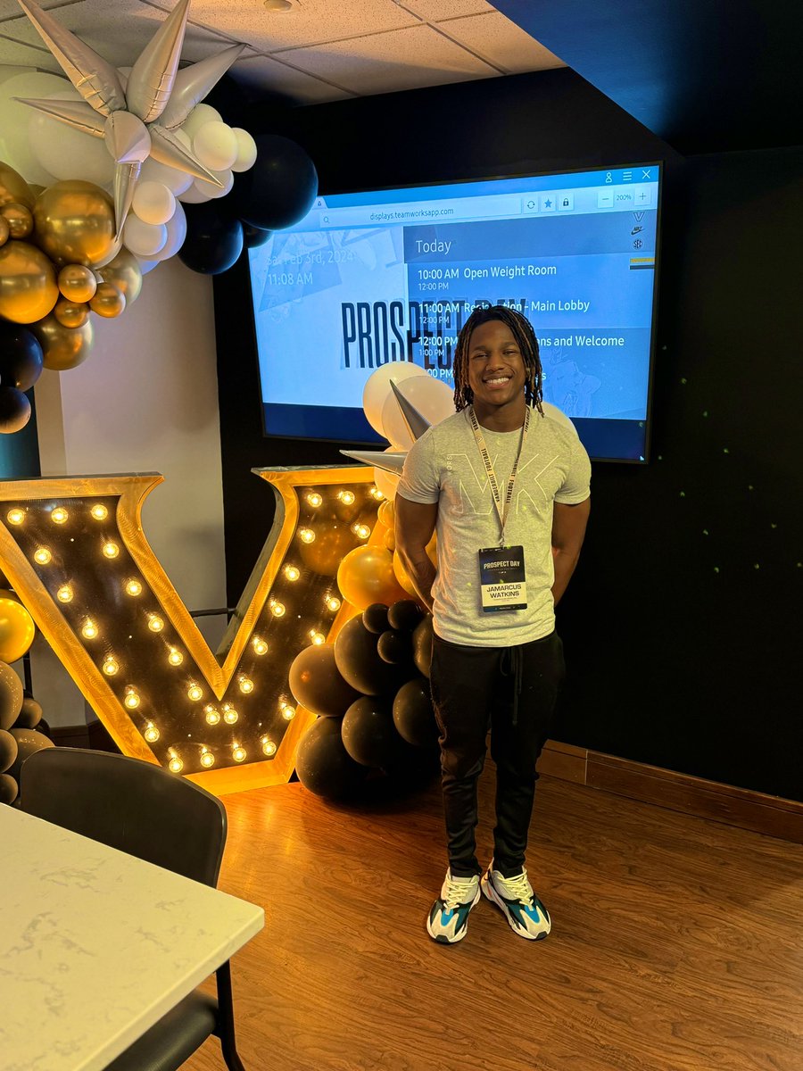 Had a great time at sophomore prospect day at Vanderbilt with the fellow athletes. <a href="/IsaacShelby/">Isaac Shelby</a> @coachsnkrhead72 <a href="/jovanhaye/">Coach Jovan Haye</a> <a href="/VandyFootball/">#14 Vanderbilt Football</a> #PurpleProcess #GoldStandard #AnchorDown