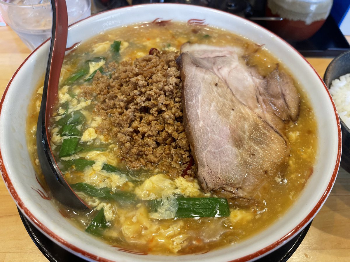 sy466's tweet photo. 今回も美味しくいただきましたー
#江楽
#あんかけ台湾ラーメン https://t.co/PrtIEjZ4av