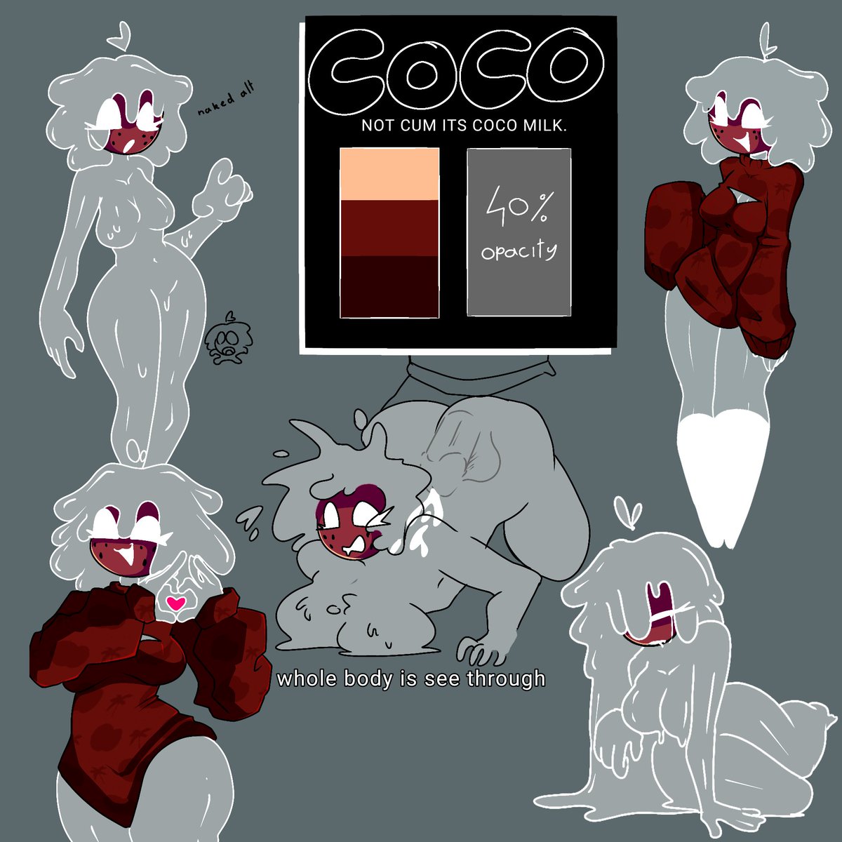 FINNALLY new finale reference sheet for coco,I love all the support y'all have given me i love all of you very much <3
#oc