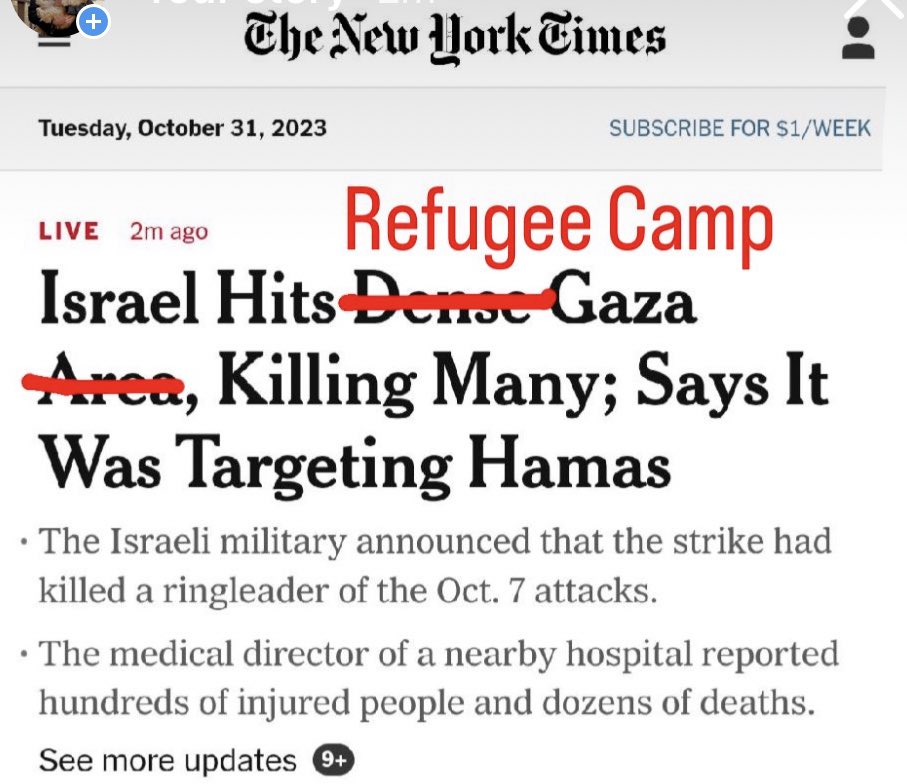 FrankDamage's tweet photo. @leftyvegan @briebriejoy @rdsathene Written like a TRUE journ... er.. ZIONIST. Love they way they all project that EVERYONE ELSE are the "animals"
This is the kind of blatantly biased b.s. we're subjected to in the U.S. Ironically, Israeli journalists &amp; papers often print the truth, even if it takes a follow up https://t.co/eydIScQPE8