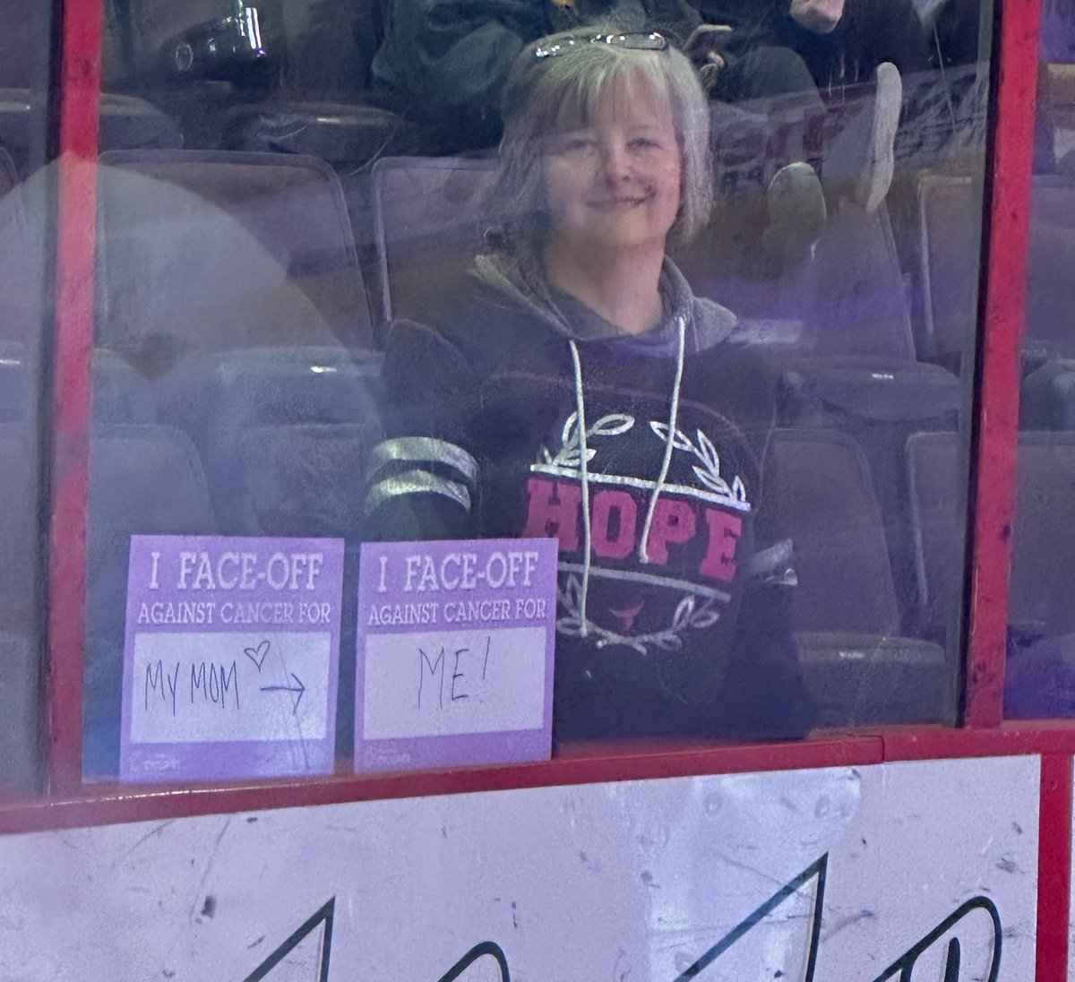 ToniHaines's tweet photo. You’ve gotta FIGHT for your right to party on the PURPLE ICE. Fight cancer night at #cincinnaticyclones https://t.co/GDaiLKjn0l