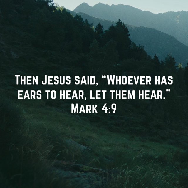 EricPel63232844's tweet photo. #mark49 #niv #newtestament #newtestamentverse #thenjesussaid #whoeverhasearstohearletthemhear #god #jesus #jesuschrist #jesuscalling #holyspirit #holybible #bible #bibleverse #bibleverseoftheday #gospelofmark #gospelofjesus #gospelofjesuschrist #gospelofchrist https://t.co/2LrDkHr9zu