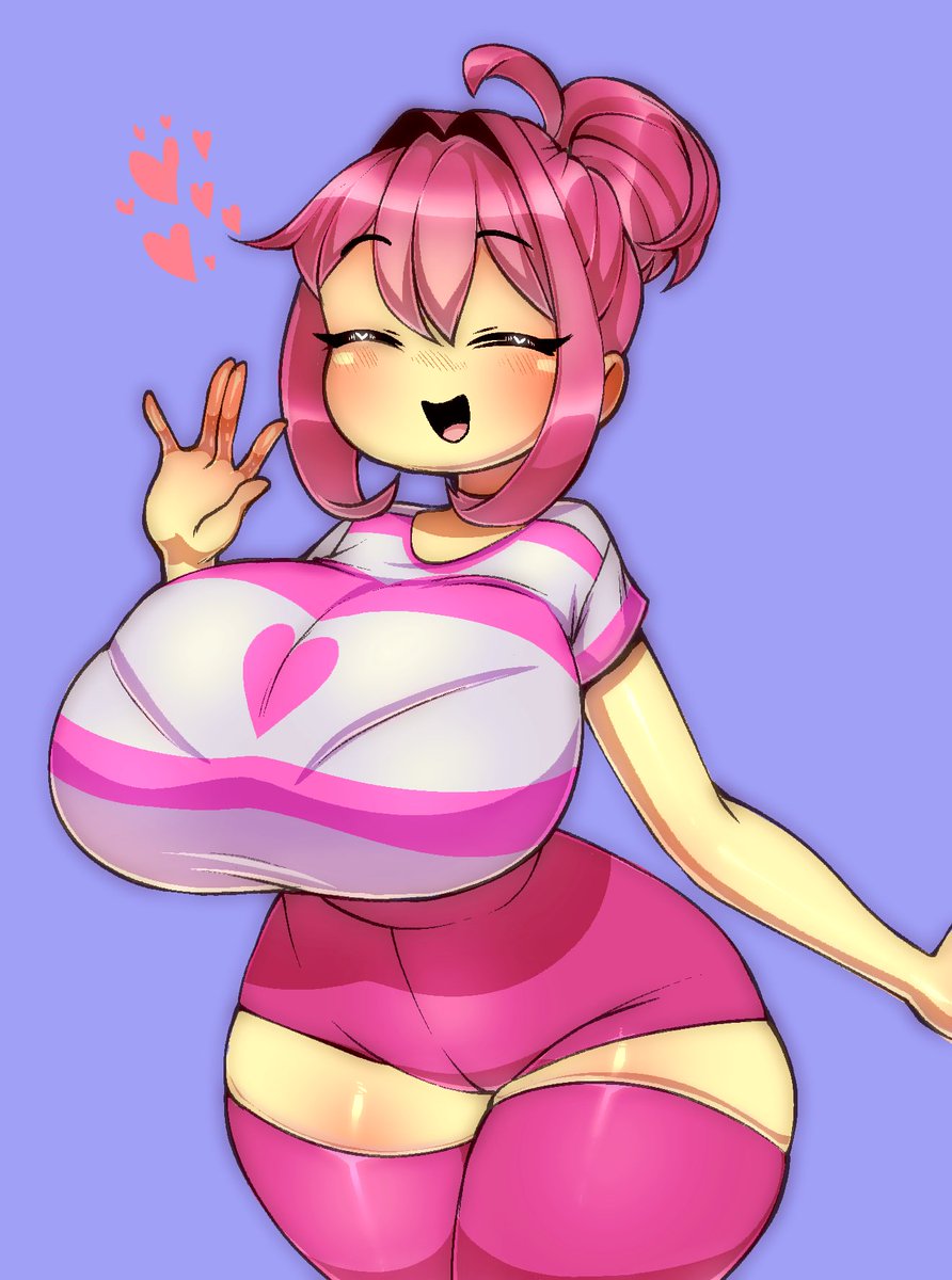 <<
"Oh Hiya <Reader>!
Didn't expect to see ya around, are you out excising as well? I'd love to join you if you are!"

She seemed just as upbeat and cute as usual, her hair tied into a bun at the back to not get in her eyes, her face slightly blushing.

#OpenRP #LewdRP #NSFWRP