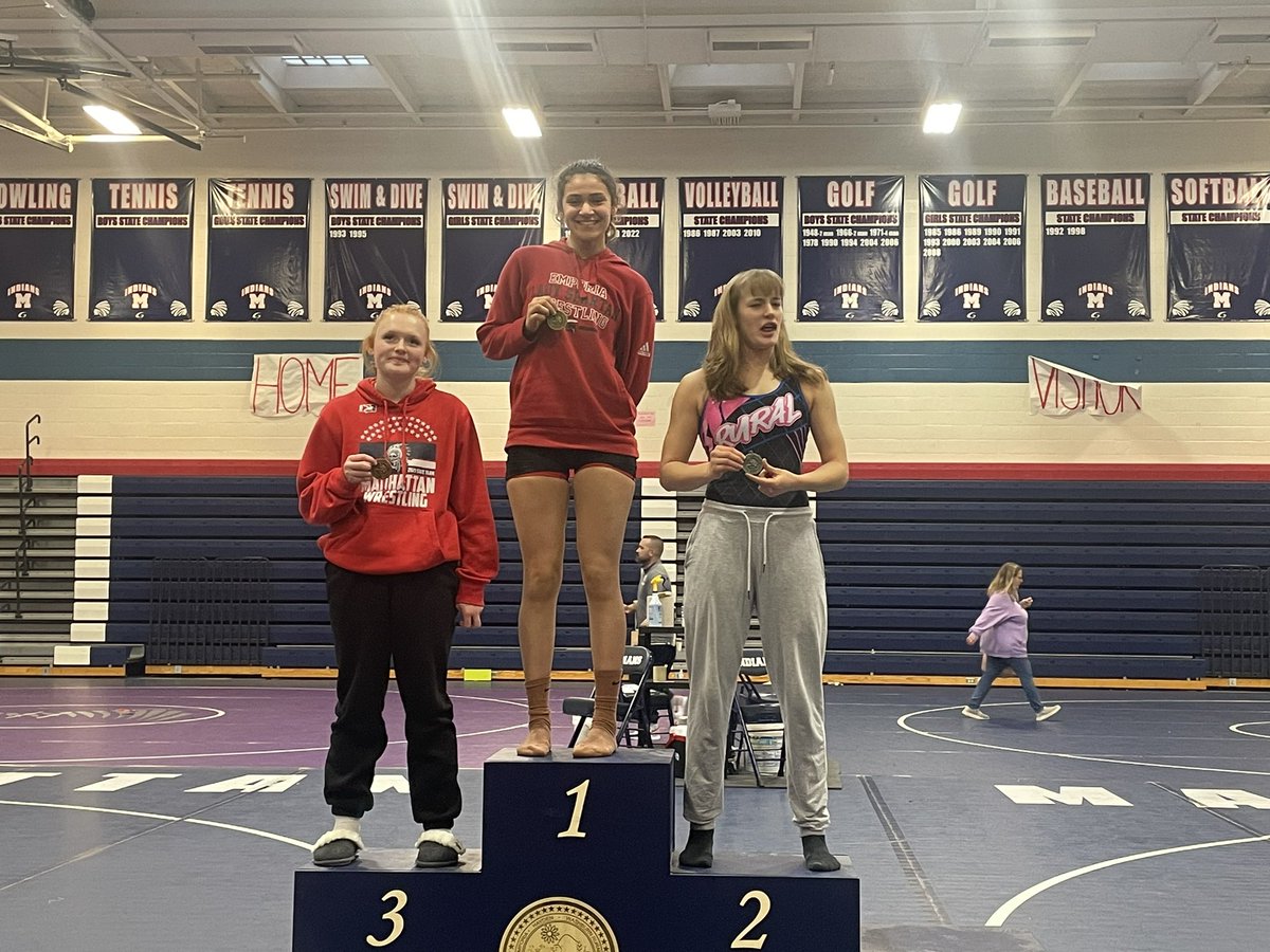 Congratulations to our second league Champion of the day Virginia Munoz @ 140 pounds!!!