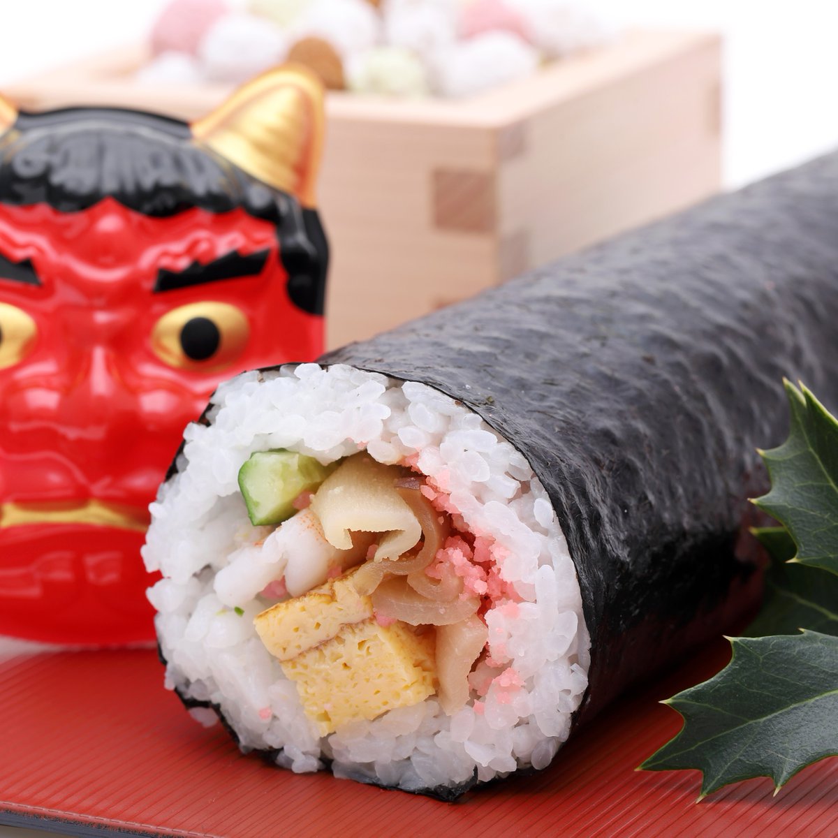 JHLosAngeles's tweet photo. Celebrate spring with a unique tradition in #Japan, #Setsubun! Meaning "seasonal division," it is the perfect time to drive away evil and invite #GoodForutne. Soybeans are a must, but #SushiRolls are also a food staple for the day. #JHLA #JapaneseTraditions #SpringTradition https://t.co/xT3gyJjfuv