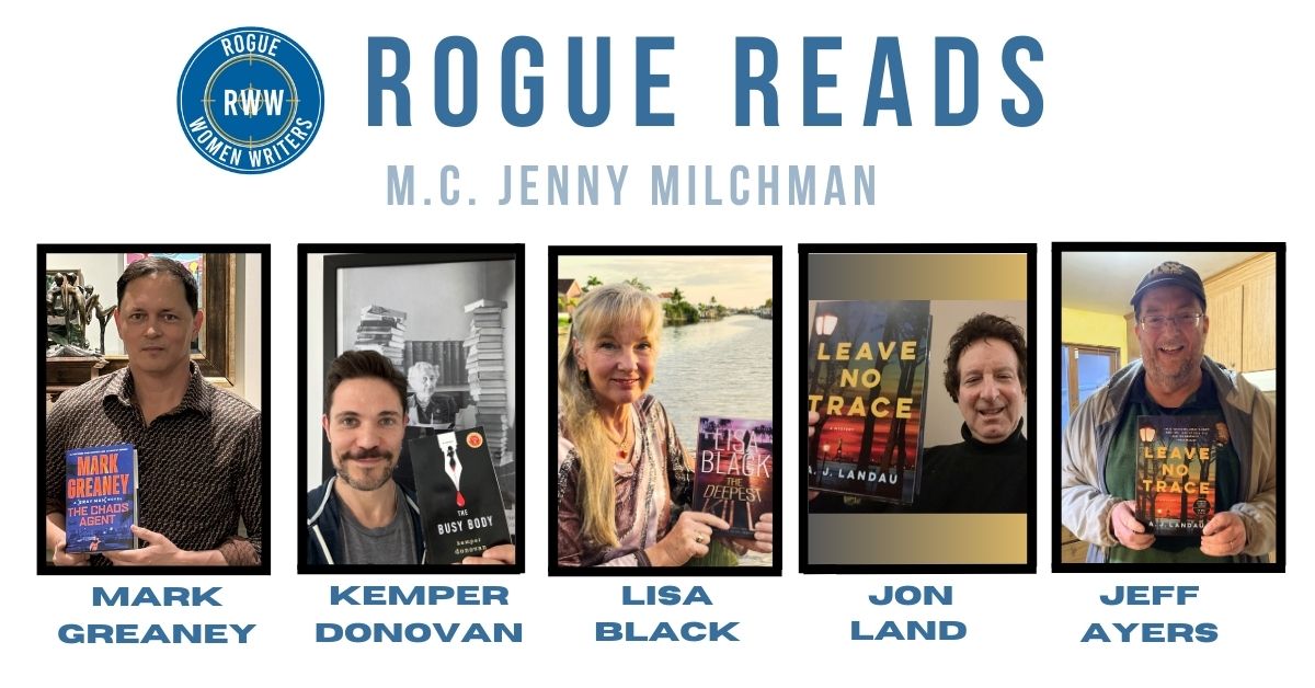 RogueWomenWrite's tweet photo. Tonight's the night! Talk with five thriller authors LIVE at #RogueReads at 7pm EST. Click here for more info and free registration: https://t.co/FEXmB1F8P4

@MarkGreaneyBook @JonDLand @christinegoff @gaylelynds @KarnaBodman @ToscaLee @tracypc6161 @LisaBlackAuthor @isabellambooks https://t.co/bJFDN6bgl1