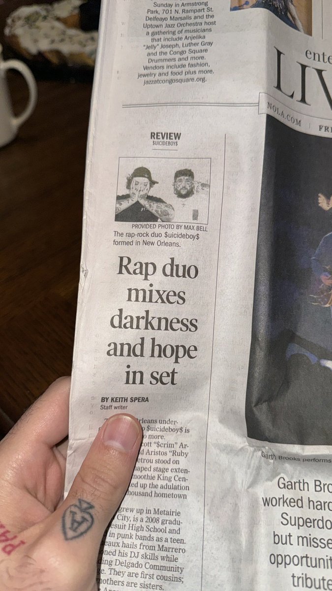 RubysNephew's tweet photo. the boys made it in the paper
📸: @J_Chetta https://t.co/4gOxZloXge
