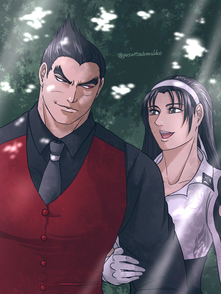 お散歩中。他愛のない会話を楽しんでおります。 #鉄拳8 #tekken8 #一準