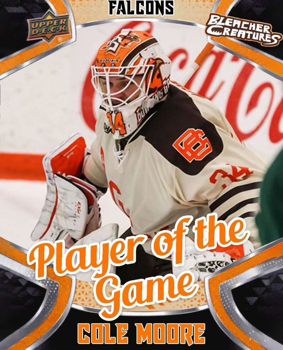 Did someone say Scoot diamond cutter?

FALCONS WIN AND SWEEP FERRIS!

Cole Moore had a great night with 26 saves making him our POTG!