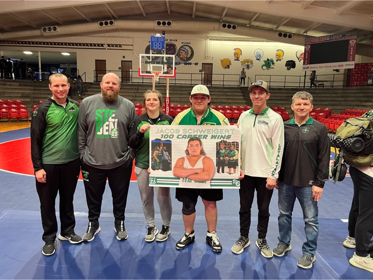 sghs_family's tweet photo. Congrats to Jacob Schweigert who reached 100 career wins today in varsity wrestling!  Way to go! https://t.co/zb0coAtXdi