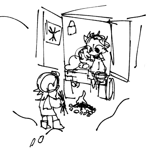 JoshShipping's tweet photo. I didn't want to make art today. :(

Old alekesh scribble https://t.co/ITNjyc2DxF