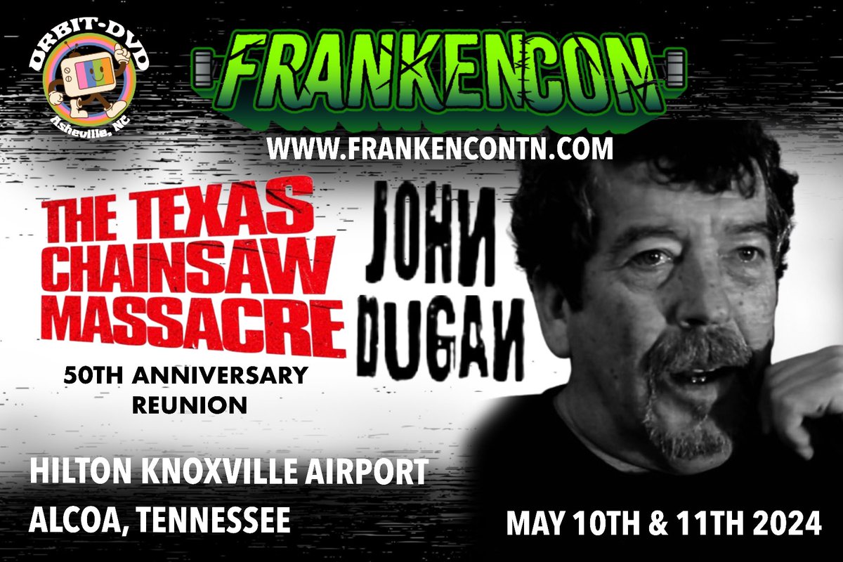 Grandpa from The Texas Chainsaw Massacre returns to FrankenCon 2024!
frankencontn.com
#horror #frankencon #tcm #thetexaschainsawmassacre 
#horrormovies