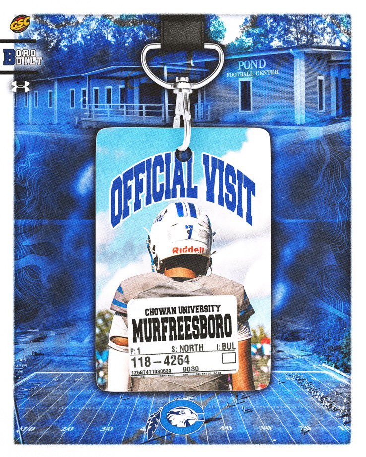 I had a great visit at <a href="/chowanfootball/">Chowan Football</a> today! Thanks for having me!

<a href="/thorne_grayson/">Grayson Thorne</a> <a href="/CoachPaulJohnsn/">Paul Johnson</a> <a href="/CoachChrisDent/">Coach Chris Dent</a> <a href="/FILMTOFIELD/">Film To Field</a> <a href="/BradRoach_8/">Brad Roach</a> <a href="/AshleyFootball_/">SCREAMING EAGLES FOOTBALL</a> <a href="/CoachDLombardi/">Dante Lombardi</a> <a href="/Coach_Galyean/">Kip Galyean</a>