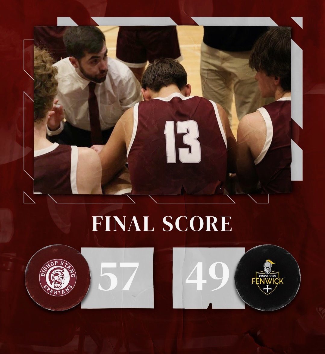 Bishop Stang Wins! Last night the Spartans swept Bishop Fenwick with Freshmen, JV, and Varsity victories! <a href="/SC_Varsity/">SouthCoast Varsity</a> <a href="/BishopStangAD/">Stang Athletics</a>